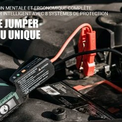 TACKLIFE T8-Gre Batterie-Booster, Autostarter, Auto- Und Motorrad-Batterieladegeräte 7.0L Benzin, 5.5L Diesel, 18000mAh / 800A, 3 LED-Lampenmodelle, 2 USB-Ladebuchsen, Spezielle Alarmsignalisierung, Grün -BRB-Lagertechnik Geschäft 8600367000 2290 prod 003