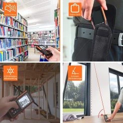 TACKLIFE S5-40, Laser Entfernungsmesser Mit Aufladbare Lithiumbatterie, Messbreich 0,05~40m/±2mm, LCD Hintergrundbeleuchtung, M/In/Ft 99 Datenspeicherfunktion 11 TACKLIFE S5-40, Laser Entfernungsmesser Mit Aufladbare Lithiumbatterie, Messbreich 0,05~40m/±2mm, LCD Hintergrundbeleuchtung, M/In/Ft 99 Datenspeicherfunktion -BRB-Lagertechnik Geschäft 8600367000 2362 prod 006