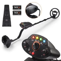 Tacklife MMD05, Metalldetektor, Einstellbarer, Hochpräziser, Wasserdichter Strand-Metallsucher (41 "-53") Mit DISC-Modus, Pinpoint-Funktion, 4-Farben-LED-Licht, Für Erwachsene Und Kinder