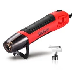 TACKLIFE HGP35AC; Heißluftgebläse, Mini Heißluftpistole 350W 350°C, 2M Ultralanges Kabel Für Handwerkliche Prägungen/Schrumpfverpackungen/Farbtrocknung/DIY.