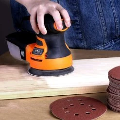 Tacklife ASD06C 125 Mm Verschleißfeste Schleifscheiben Für Makita, Bosch, Tacklife, Dewalt, Ryobi Exzenterschleifer, 10 Stück Sortiert 40/60/80/100/120/150/180/240/320/400 -BRB-Lagertechnik Geschäft 8600367000 2611 prod 006