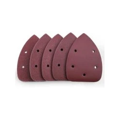 Tacklife ASD2A 50 Stücke Maus Detail Sander Schleifpapier 40/60/80/100/240 Grits Haken Und Schleife Sortiert Schleifpapier