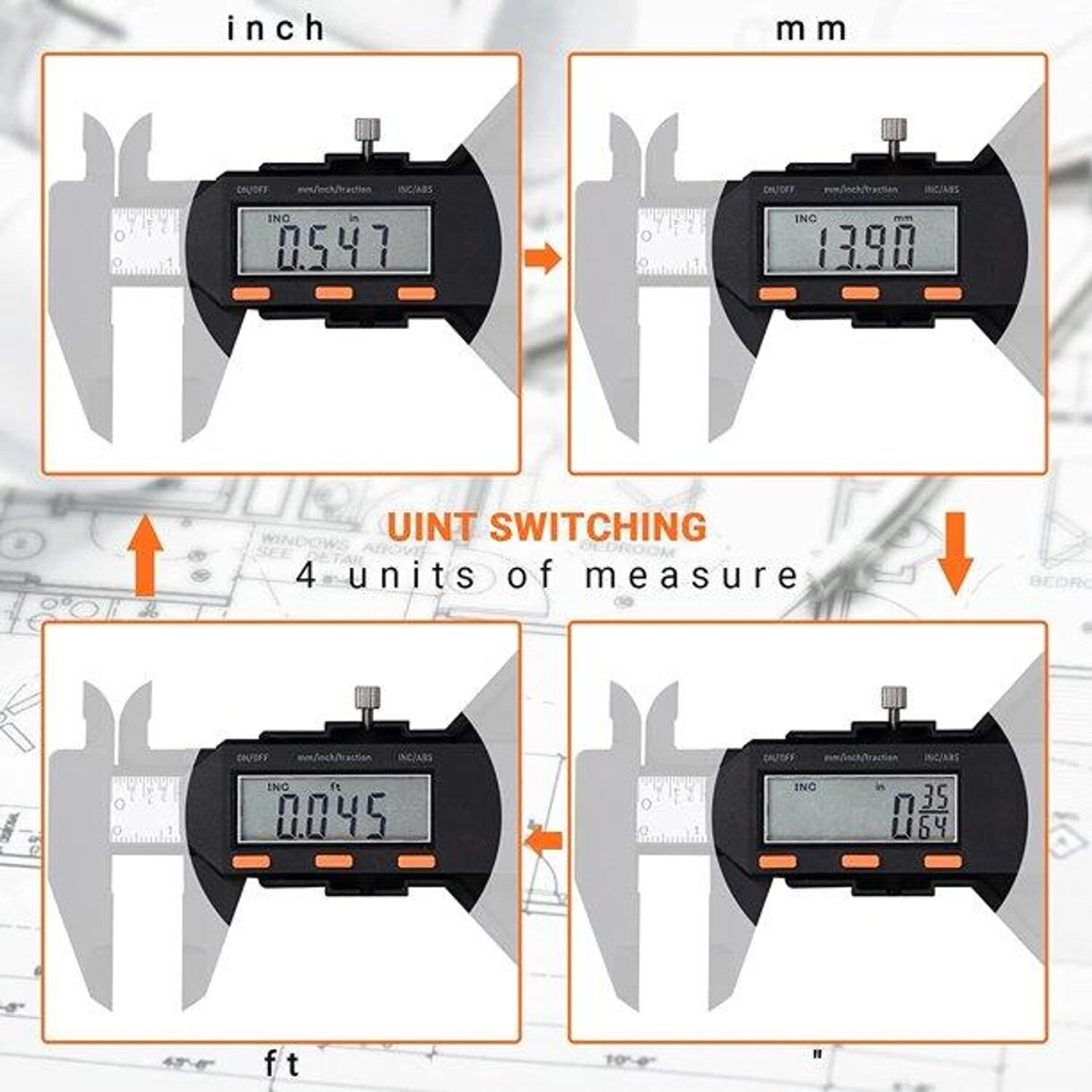 TACKLIFE MDG02 Digitales Display Messgerät Höhe Öffnung Messschieber Messwerkzeug Mit Magnetischen Selbst Standfüße Basis 2 TACKLIFE MDG02 Digitales Display Messgerät Höhe Öffnung Messschieber Messwerkzeug Mit Magnetischen Selbst Standfüße Basis – Bild 2