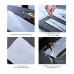 Tacklife PDH06A Schritt Bohrer Set Mit & Automatische Center Punch Insgesamt 50 Größen 9 Tacklife PDH06A Schritt Bohrer Set Mit & Automatische Center Punch Insgesamt 50 Größen -BRB-Lagertechnik Geschäft 8600367000 2642 prod 004