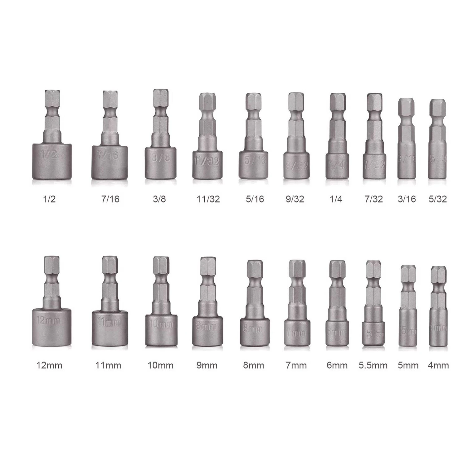 Tacklife PNDB1A Steckschlüsseleinsätze Schraubendreherbitsätze Mit Chrom Vanadium Stahl 2 Tacklife PNDB1A Steckschlüsseleinsätze Schraubendreherbitsätze Mit Chrom Vanadium Stahl – Bild 2