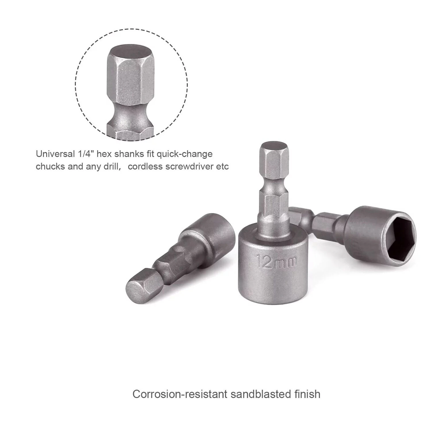 Tacklife PNDB1A Steckschlüsseleinsätze Schraubendreherbitsätze Mit Chrom Vanadium Stahl 3 Tacklife PNDB1A Steckschlüsseleinsätze Schraubendreherbitsätze Mit Chrom Vanadium Stahl – Bild 3