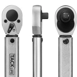 Tacklife 3/8" Drive Klick-Drehmomentschlüssel-Set, Mit 1/2" & 1/4" Adaptern Und Einer Verlängerungsstange (10-80 Ft.-lb./13.6-108.5 Nm) - HTW1B -BRB-Lagertechnik Geschäft 8600367000 HTW1B prod 003