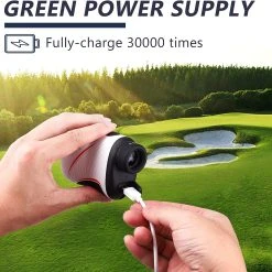 TACKLIFE Golf Laser-Entfernungsmesser Für Golf Und Jagd MLR02, 900 Yards Laser-Entfernungsmessung, Typ-C Wiederaufladbar, Mit Hochpräziser Fahnenstiftverriegelung Vibration -BRB-Lagertechnik Geschäft 8600367000 MLR02 prod 005