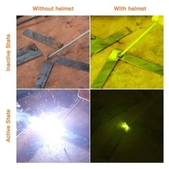 Tacklife Professioneller Schweißer Helm Mit Automatischer Verdunkelung, 3,94 "x2,87" Großer Sichtbereich Schweißerschutzmaske - PAH03D -BRB-Lagertechnik Geschäft 8600367000 PAH03D prod 006