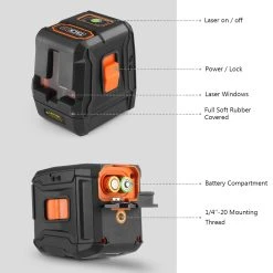 Tacklife Laser Level, Selbstnivellierender 20M Kreuzlinienlaser Mit Dual Laser Modul-SC-L07 -BRB-Lagertechnik Geschäft 8600367000 SC L07 prod 003