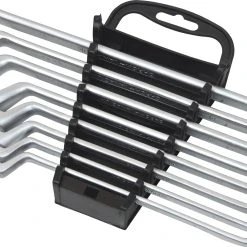 FAMEX 10154-8 Doppelringschlüssel Satz In Kunststoffhalter - 8-tlg
