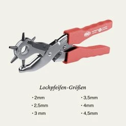 FAMEX 3519 Lochzange Für Leder Revolverlochzange Mit Hebelübersetzung Gürtel -BRB-Lagertechnik Geschäft 8600368300 3519 prod 003