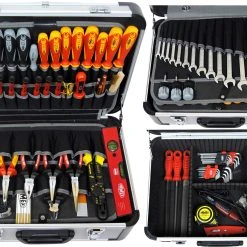 FAMEX 418-88 Profi Werkzeugkoffer Mit Werkzeug Set In Top Qualität