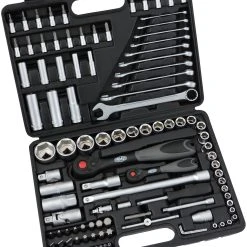 FAMEX 568-46 Mechaniker Steckschlüsselsatz - Werkzeugkoffer 120-teilig