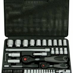 FAMEX 744-48 Werkzeugkoffer Mit Universal-Werkzeugbestückung Und Steckschlüsselsatz -BRB-Lagertechnik Geschäft 8600368300 744 48 prod 003