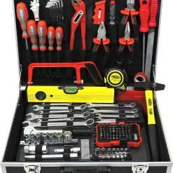 FAMEX 755-58 Werkzeugkoffer 119-/insgesamt 164-tlg.