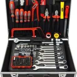 FAMEX 758-63 Werkzeugkoffer 115-/insgesamt 130-tlg