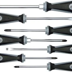FAMEX 7705-7 Schraubendreher Mit 2-Komponentengriff, Satz 7-tlg.